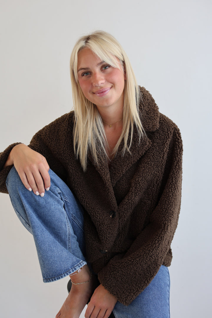 Plush Teddy Jacket