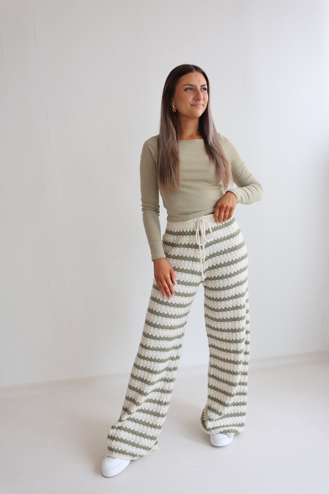 Summer Knit Pants Holly