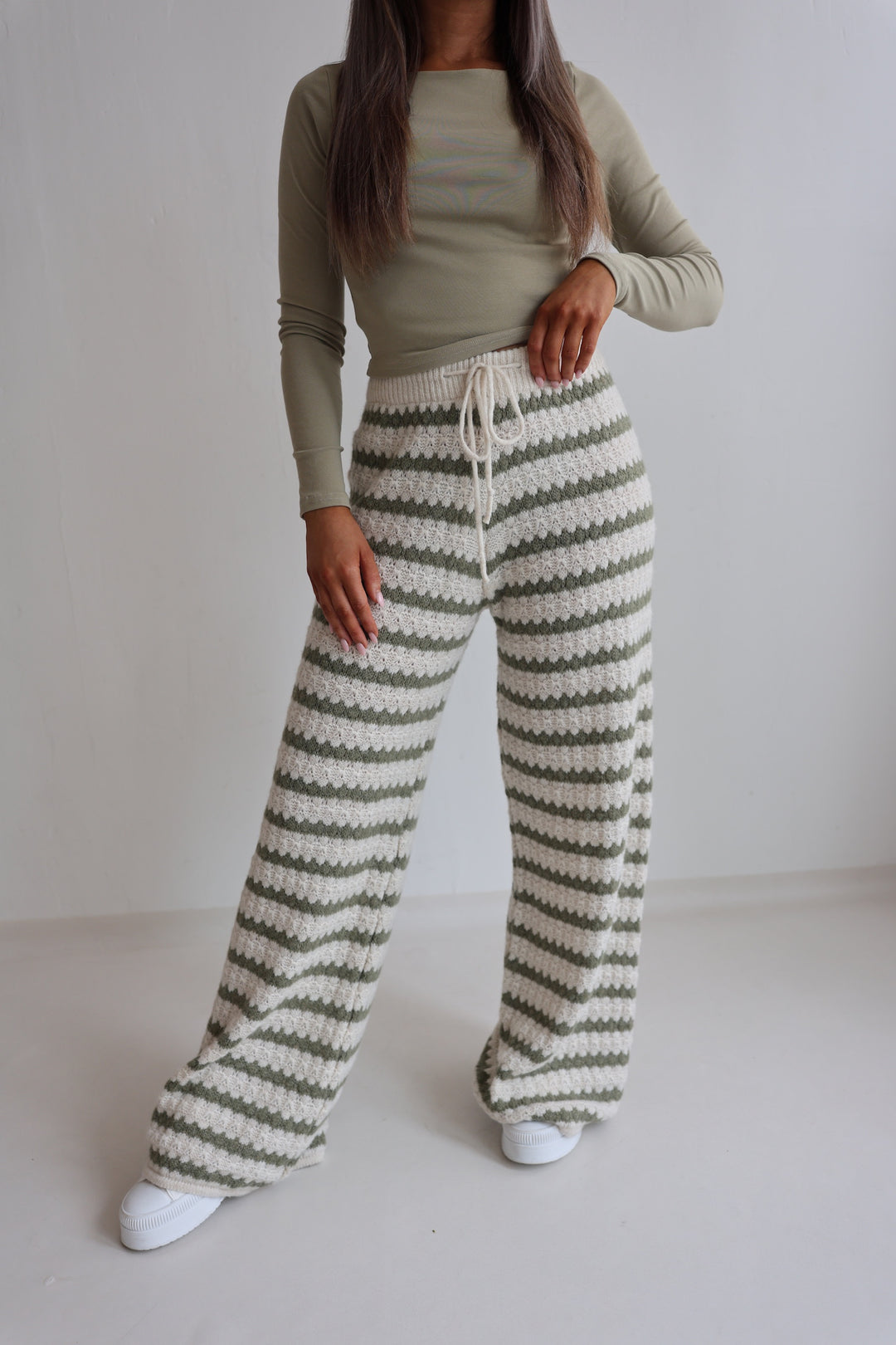 Summer Knit Pants Holly