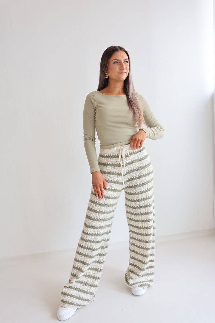Summer Knit Pants Holly