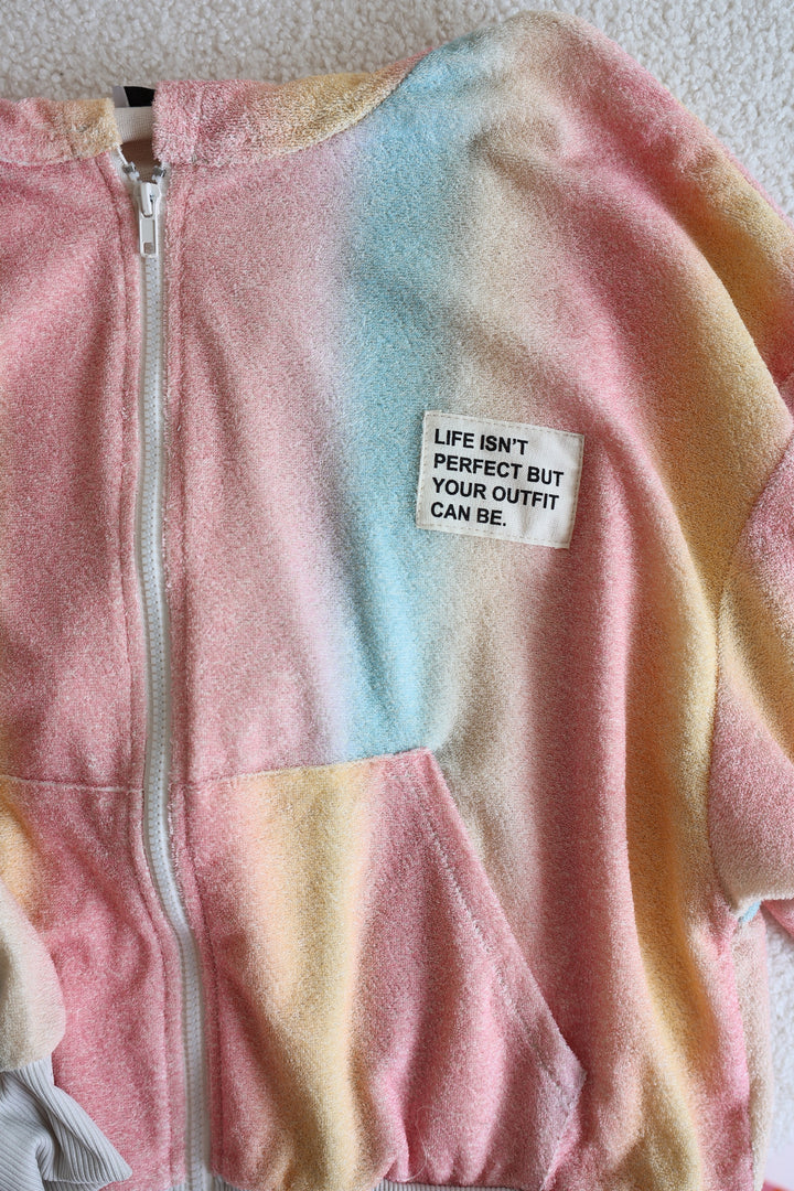 Gestreifte Frotteejacke Venice Beach