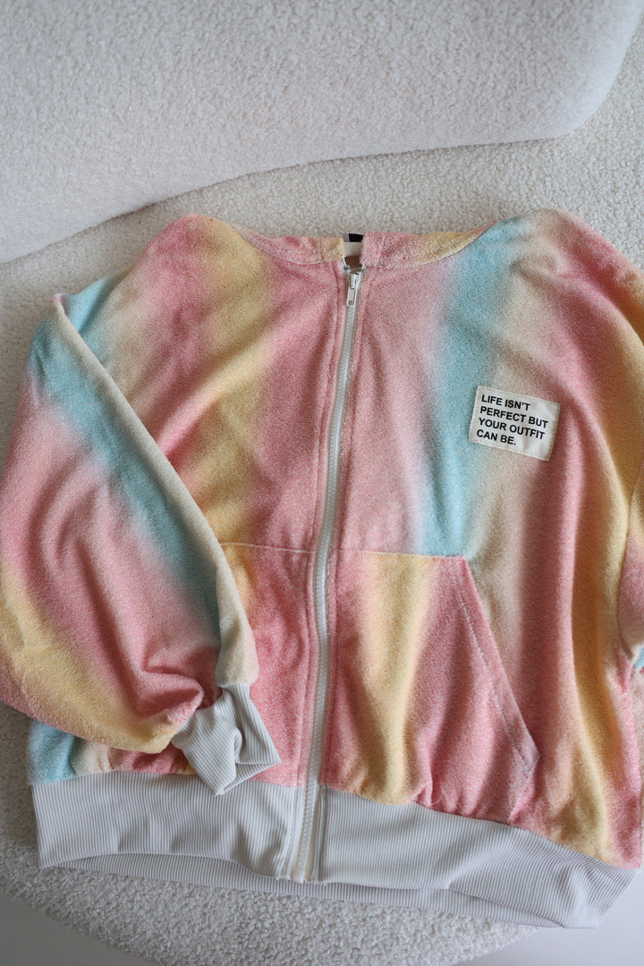 Gestreifte Frotteejacke Venice Beach