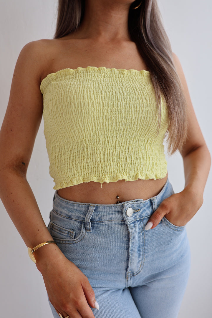 Croptop aus Musselin Malu