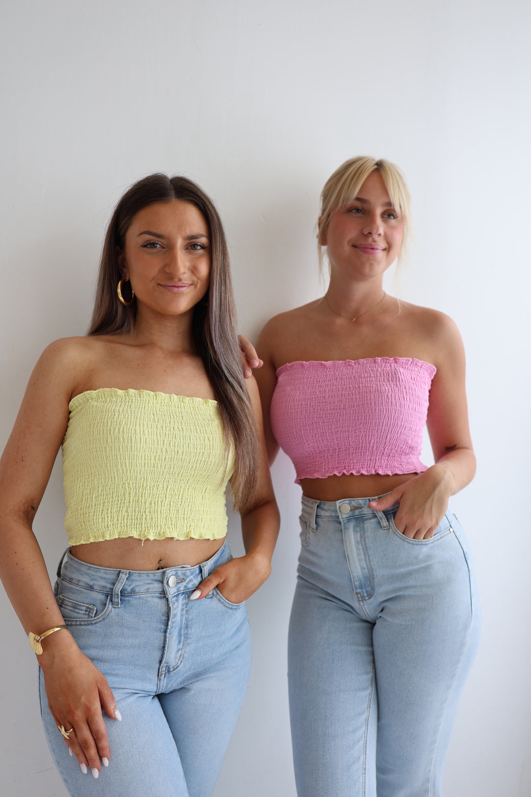 Croptop aus Musselin Malu