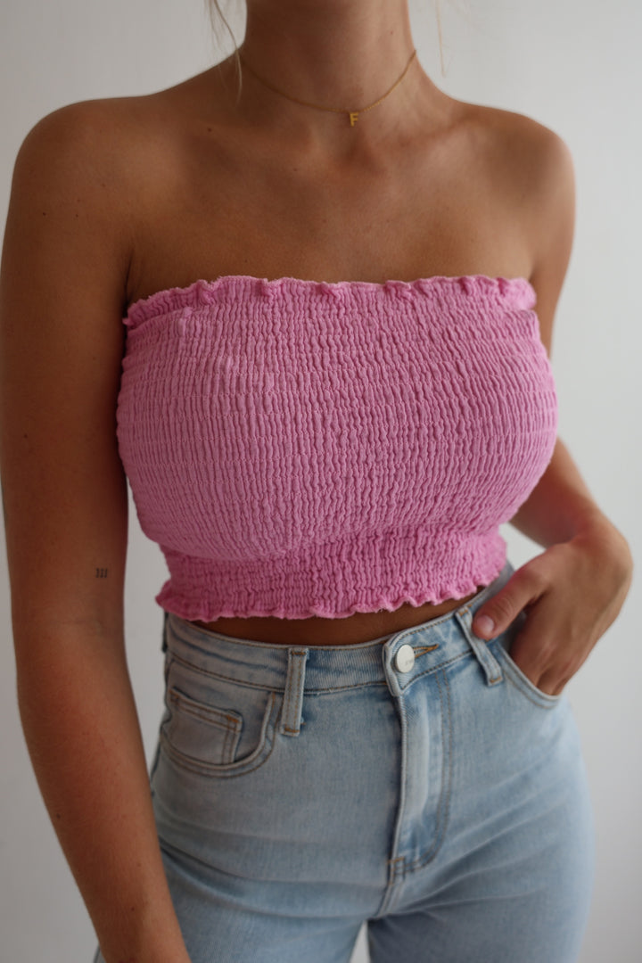Croptop aus Musselin Malu