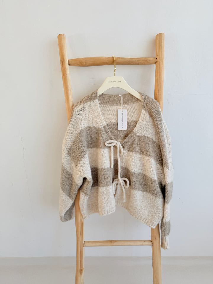 Gestreifter Cardigan Luana