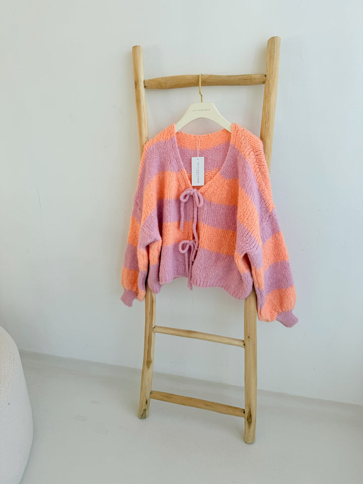 Gestreifter Cardigan Luana