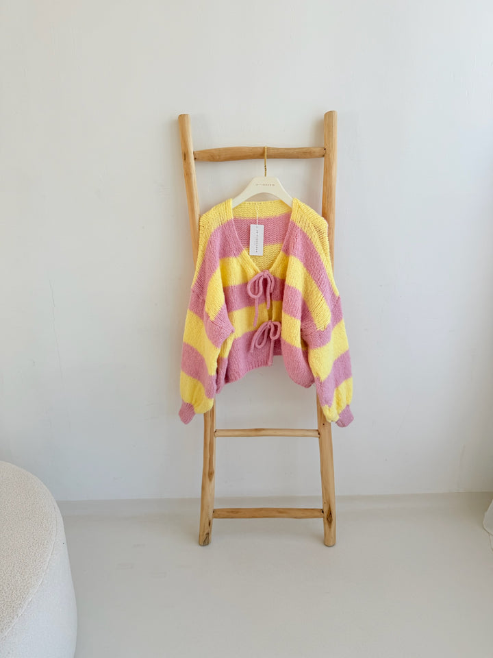 Gestreifter Cardigan Luana