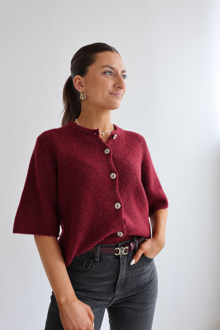Kurzarm Cardigan Jolina