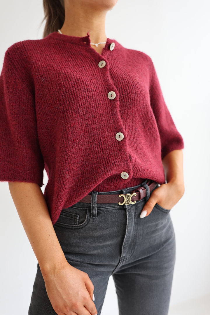 Kurzarm Cardigan Jolina