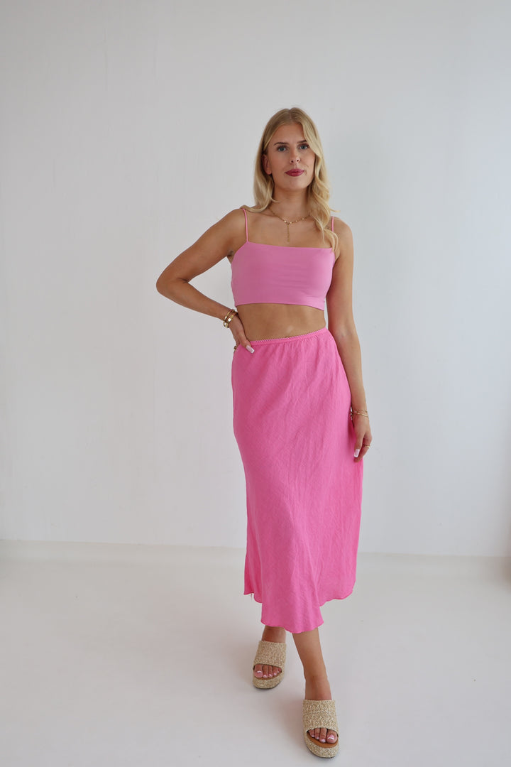 Langer Leinenrock Hannah
