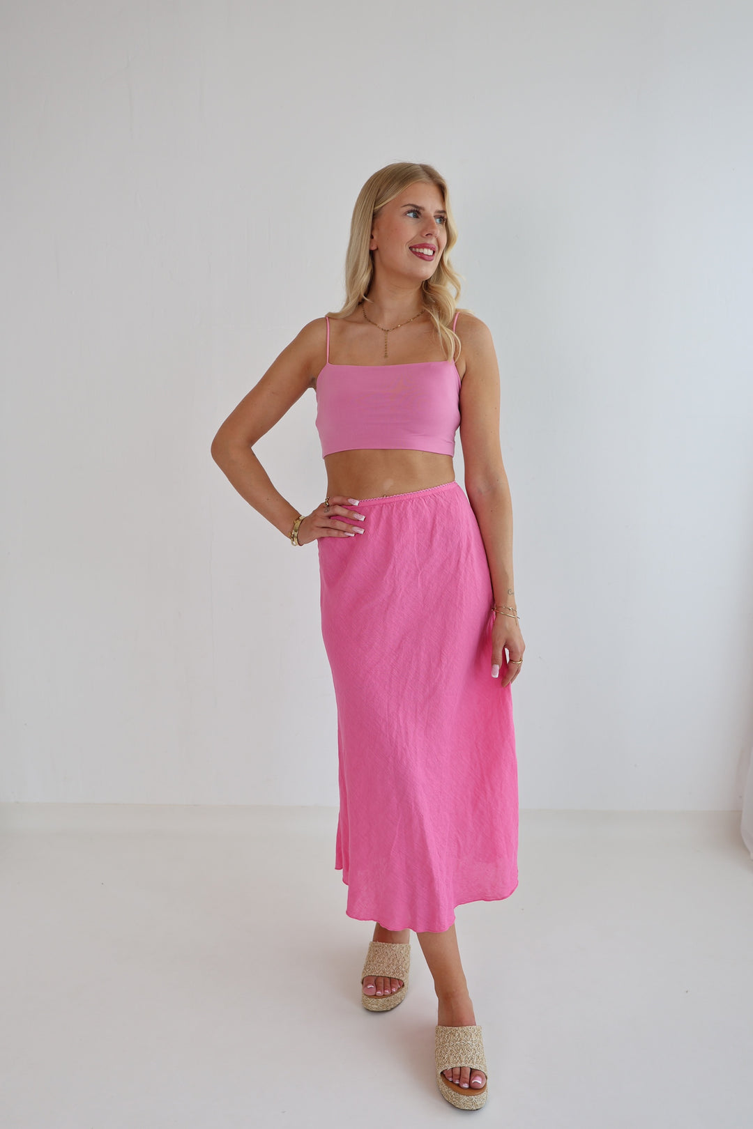 Langer Leinenrock Hannah