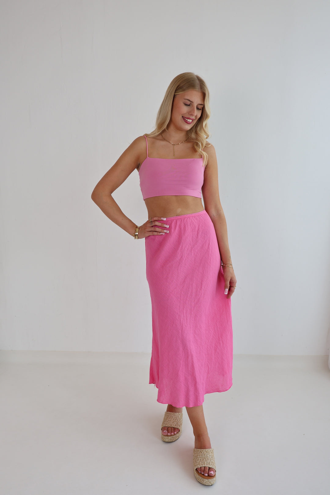 Langer Leinenrock Hannah