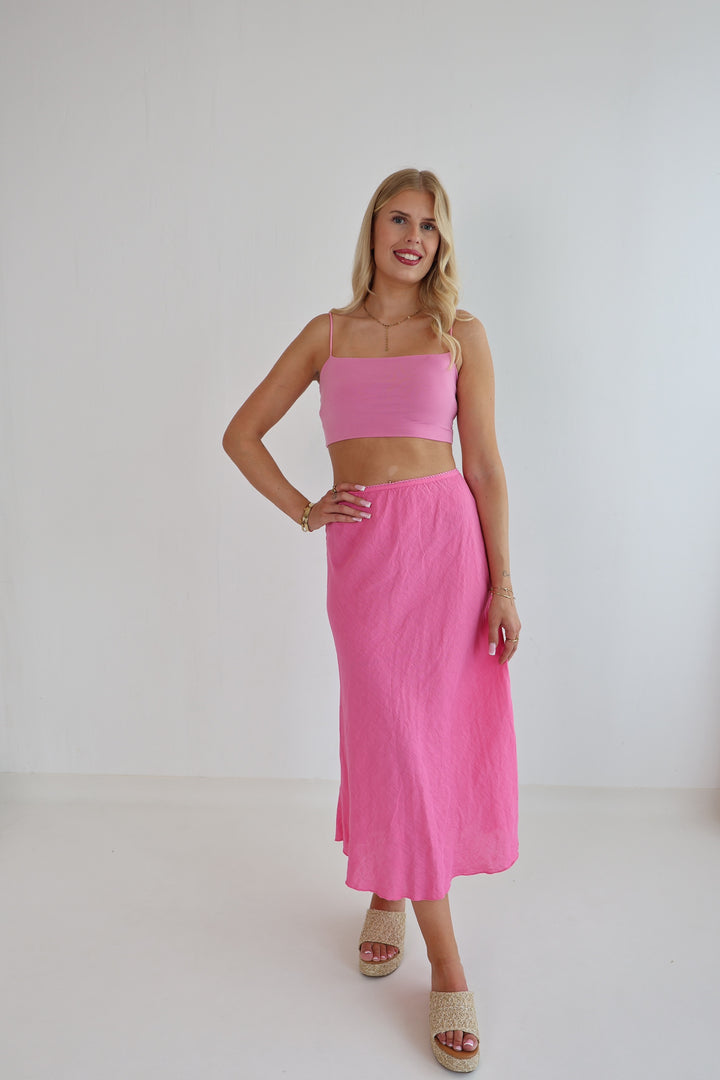 Langer Leinenrock Hannah