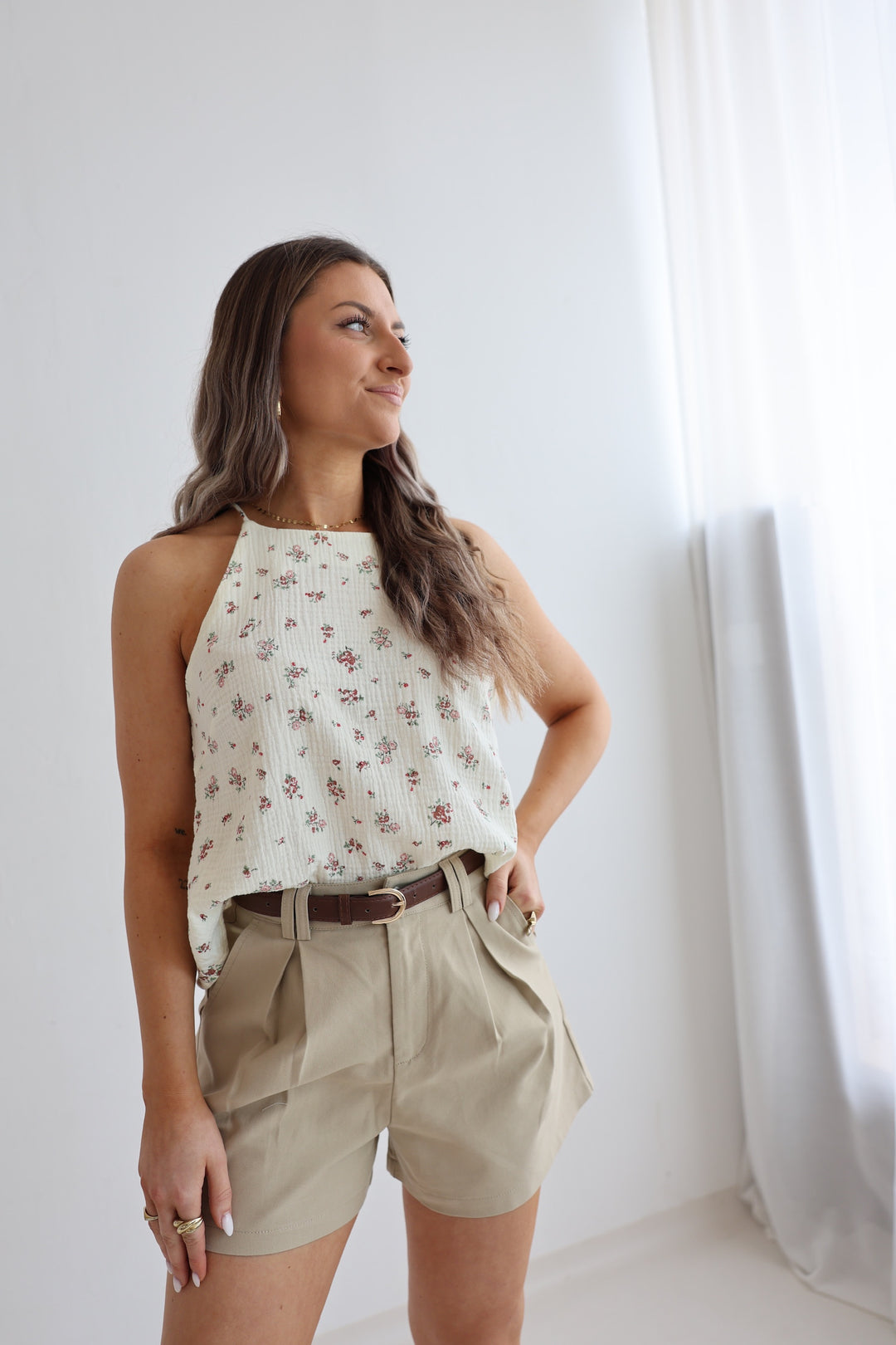 Bermudashorts mit Gürtel Lena