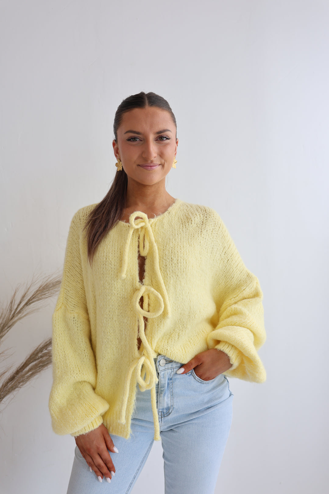 Cardigan mit Schleifen Lilly (langarm)