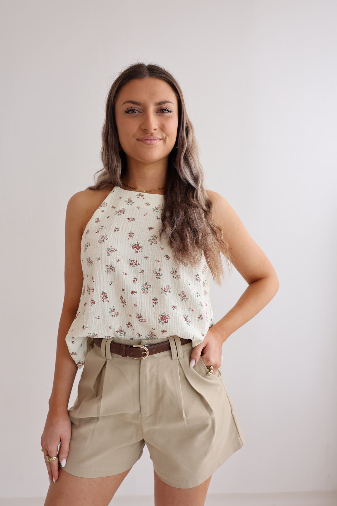 Bermudashorts mit Gürtel Lena