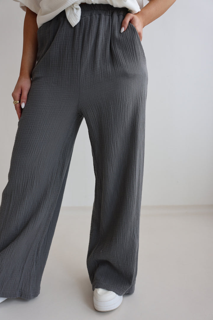 Lange Musselinhose Casual