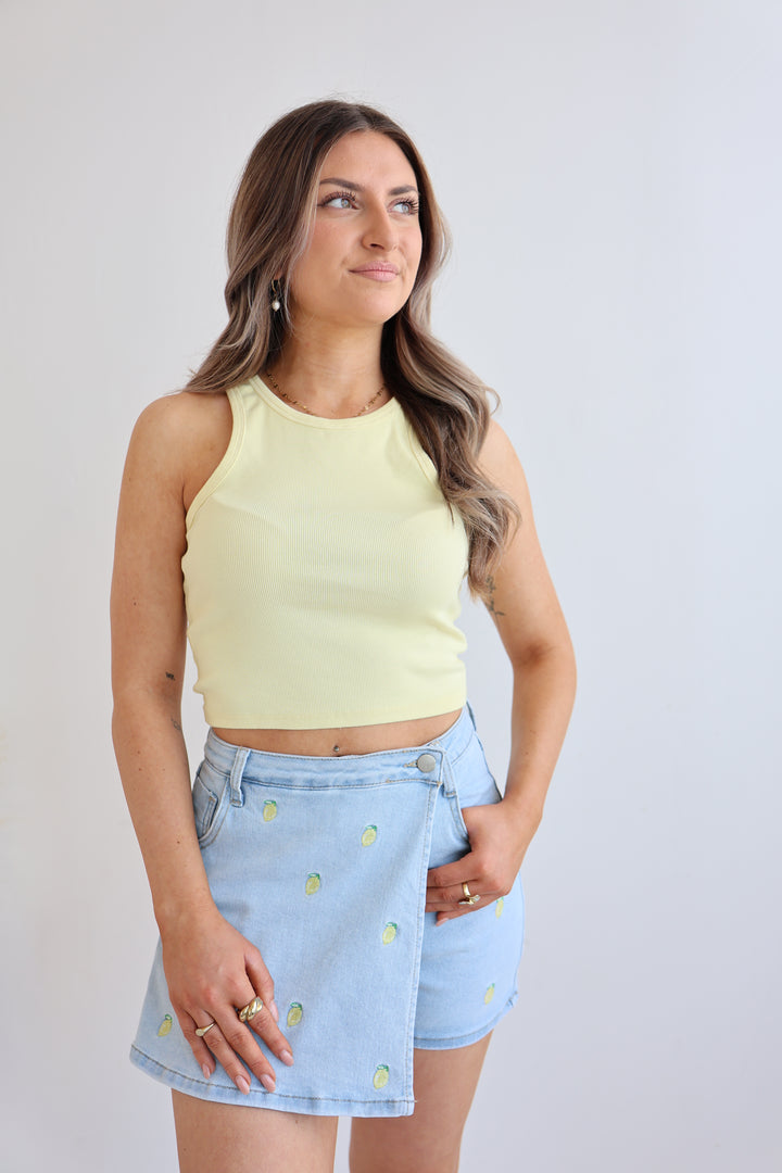 Jeans-Hosenrock Lemon Lover (3068)
