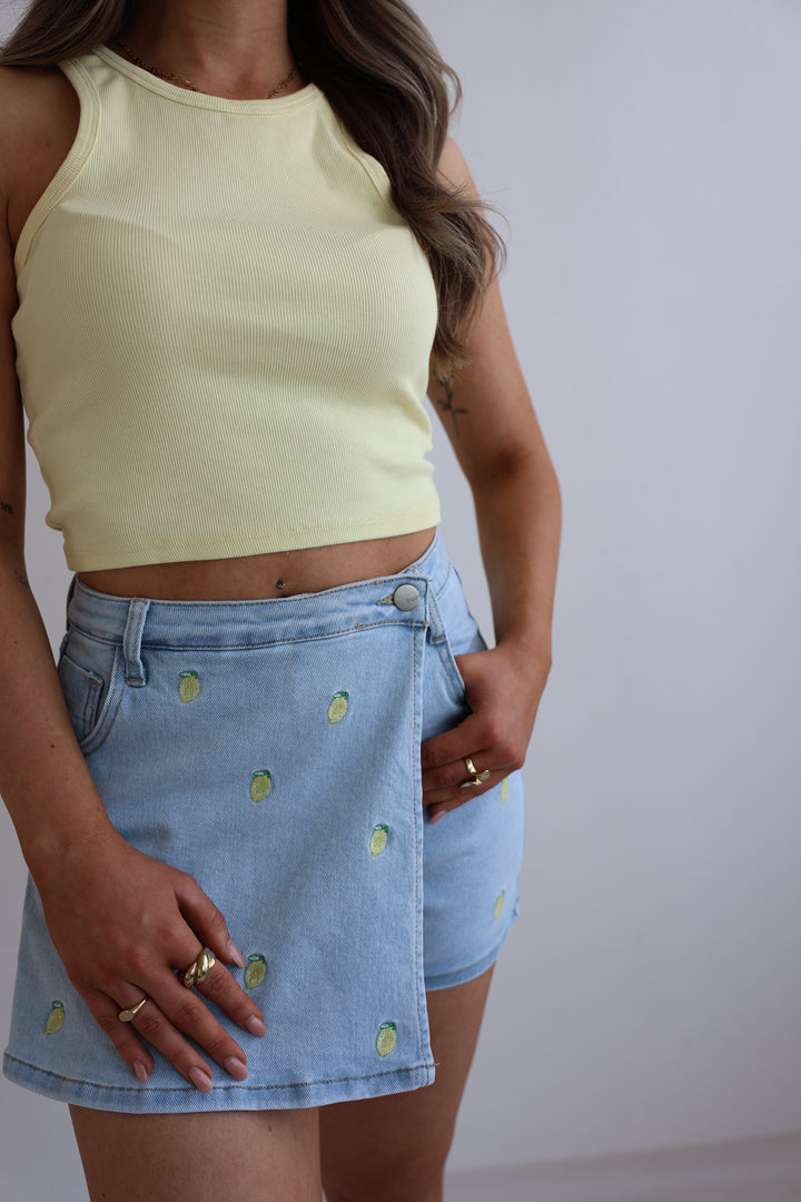 Jeans-Hosenrock Lemon Lover (3068)