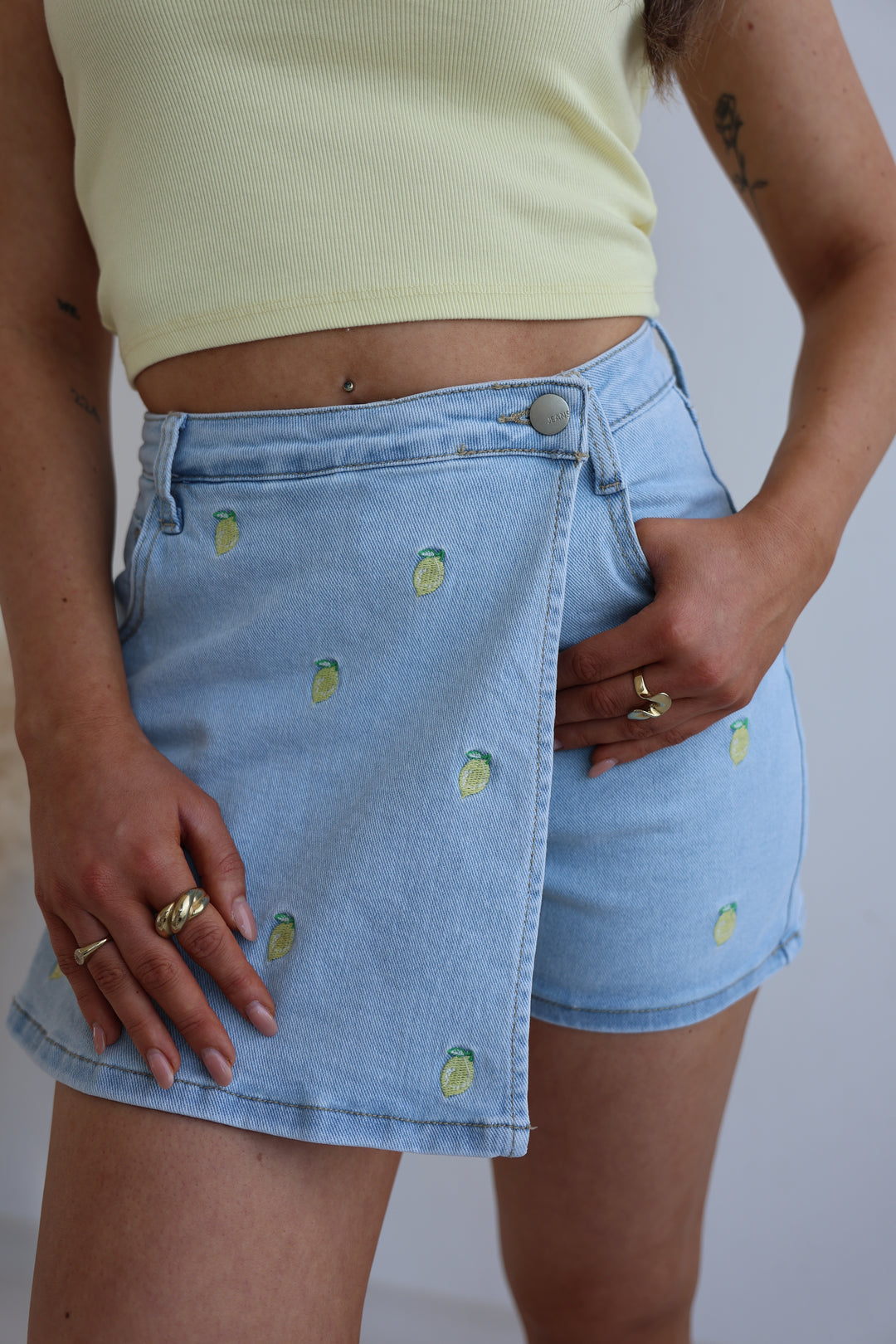 Jeans-Hosenrock Lemon Lover (3068)