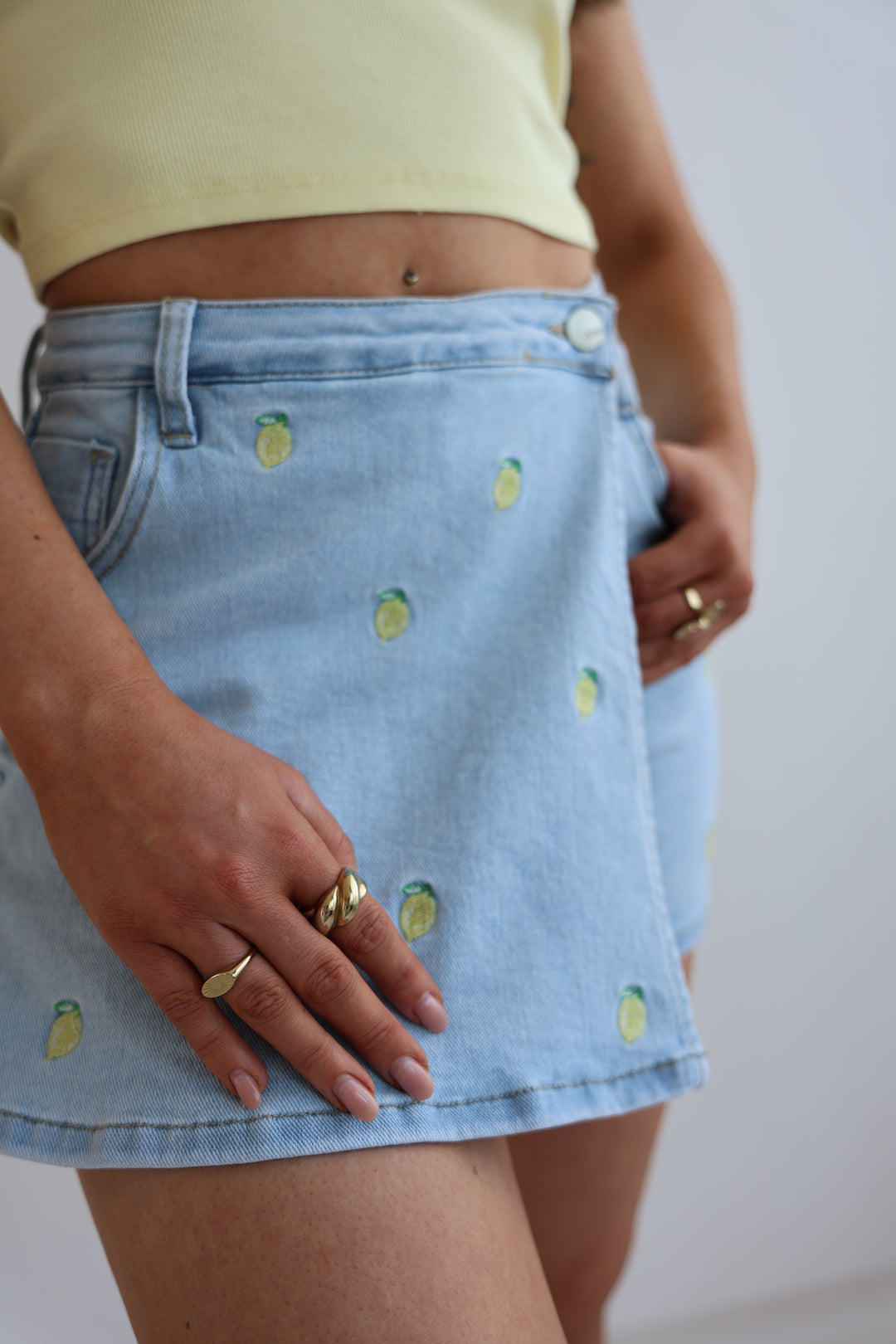Jeans-Hosenrock Lemon Lover (3068)