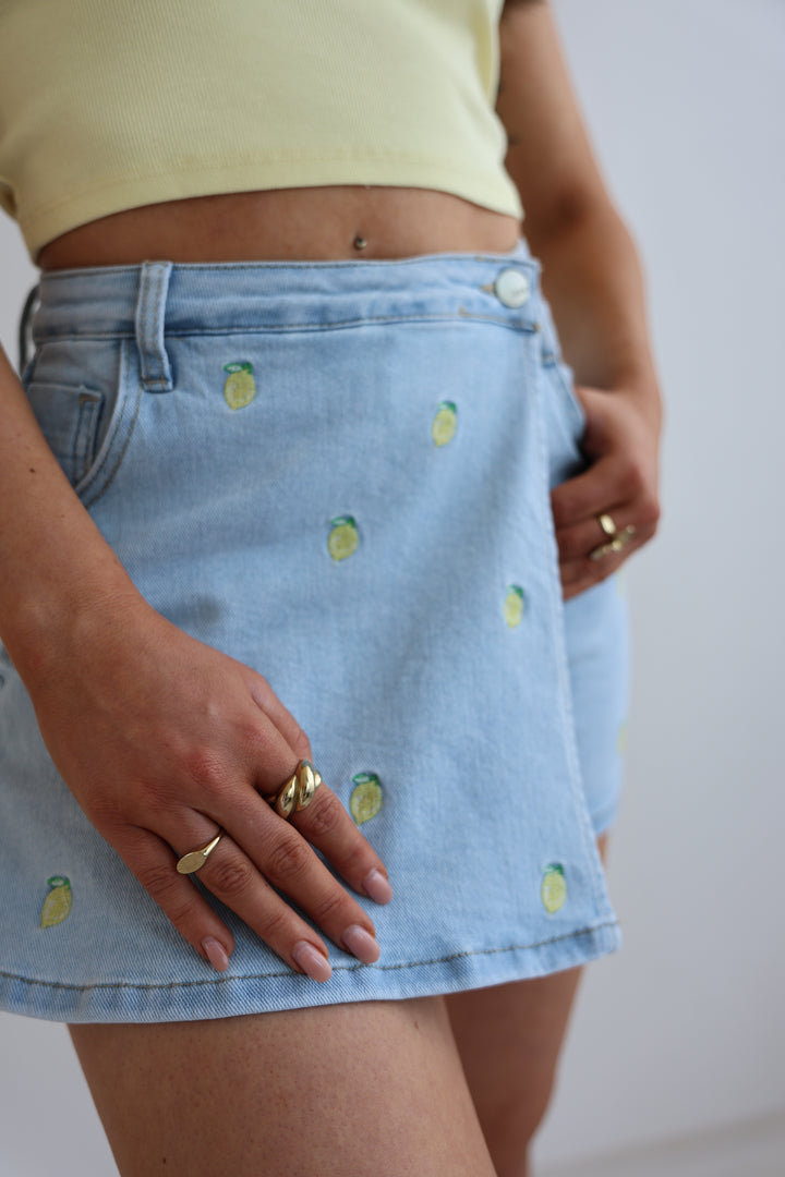 Jeans-Hosenrock Lemon Lover (3068)