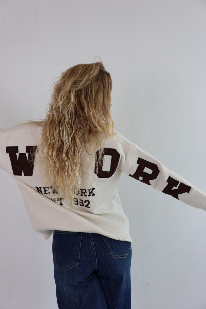Oversize Cardigan New York