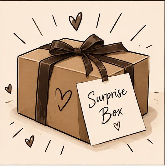 Surprise Box - Geschenkkarton mit Schleife