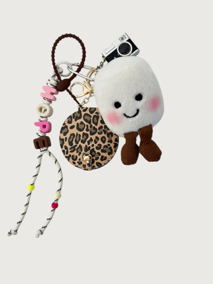 Bag Charm Marshmallow Mirrow